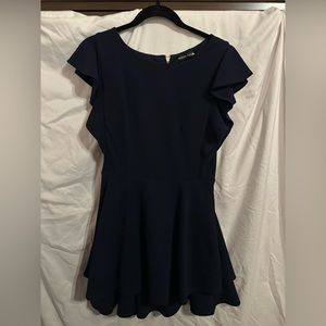 Navy blue dress